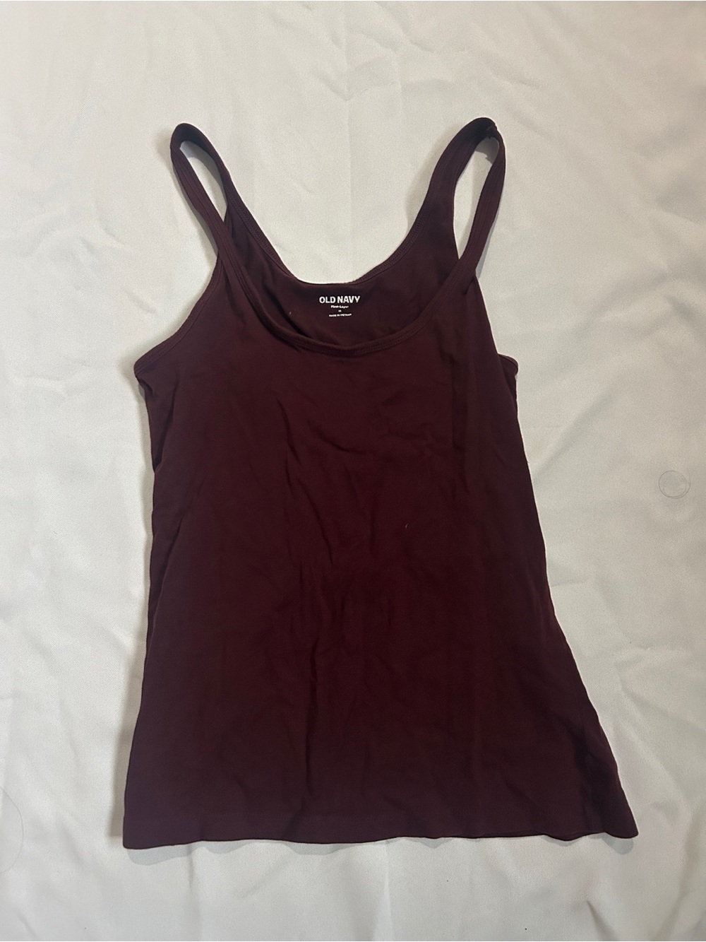 Old Navy Women's Burgundy Tank Camisole